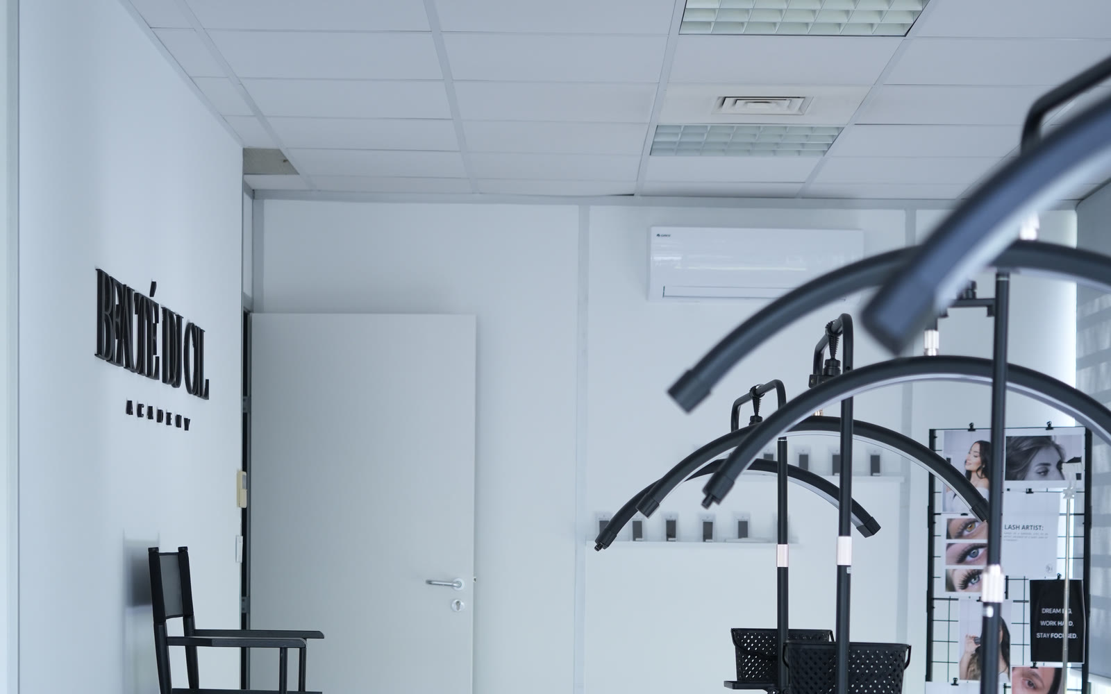 Les cabines de l'Academy à Blagnac