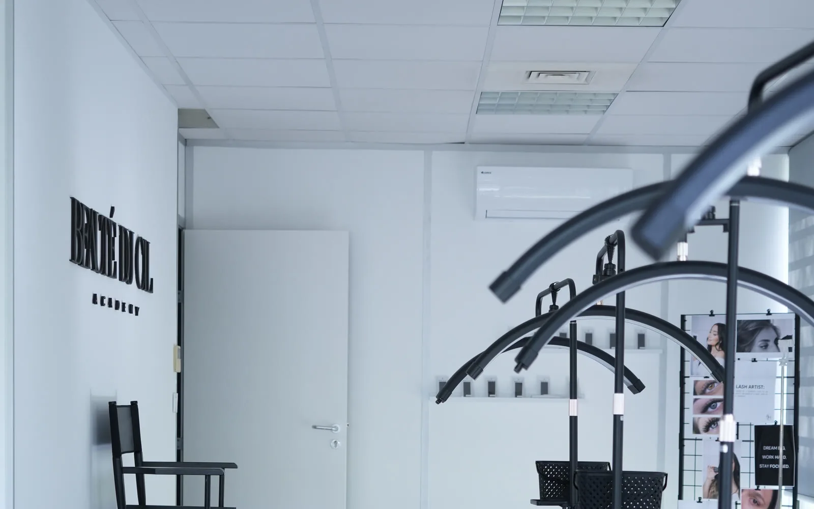 Les cabines de l'Academy à Blagnac