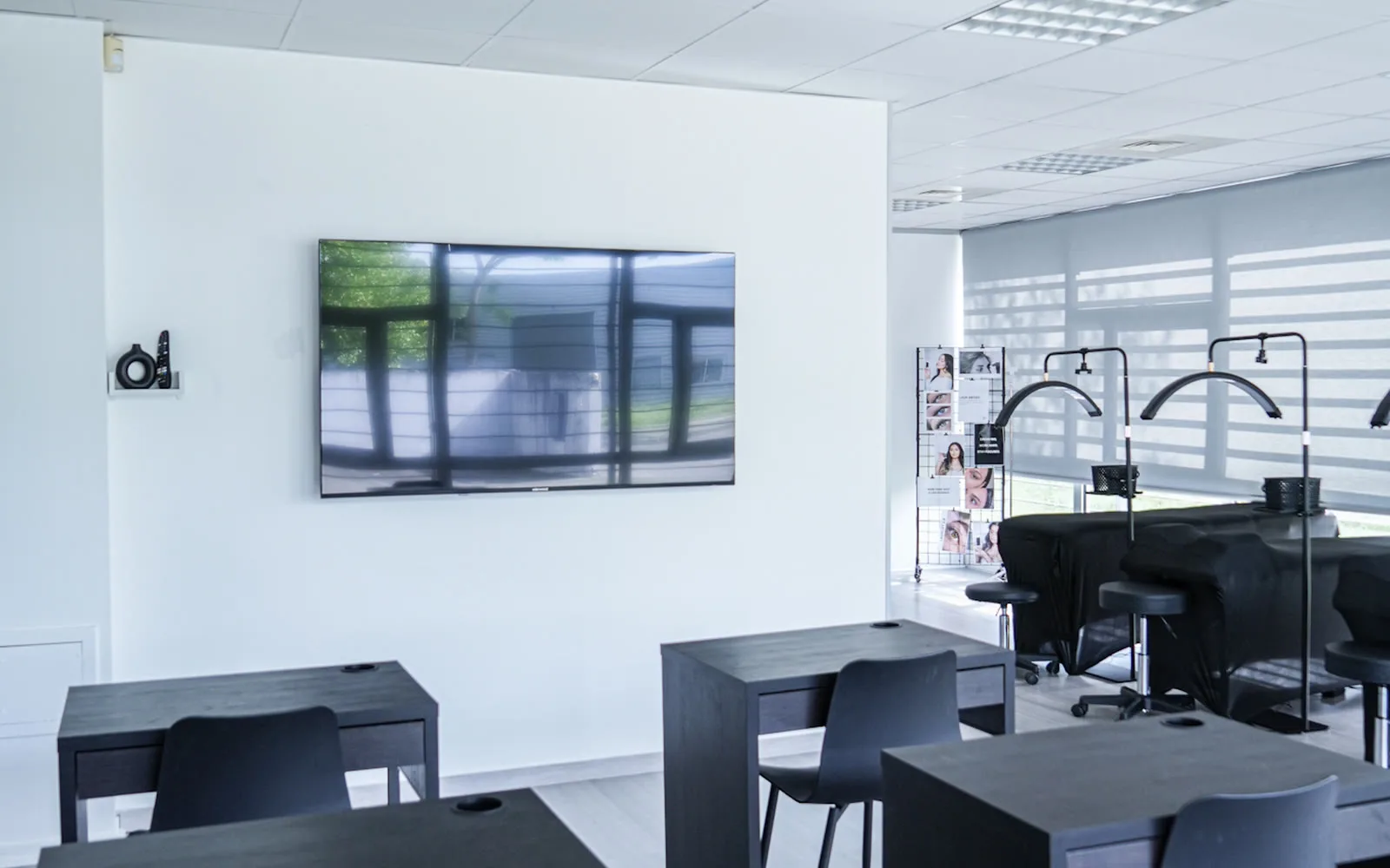 La salle de cours théorique de l'Academy